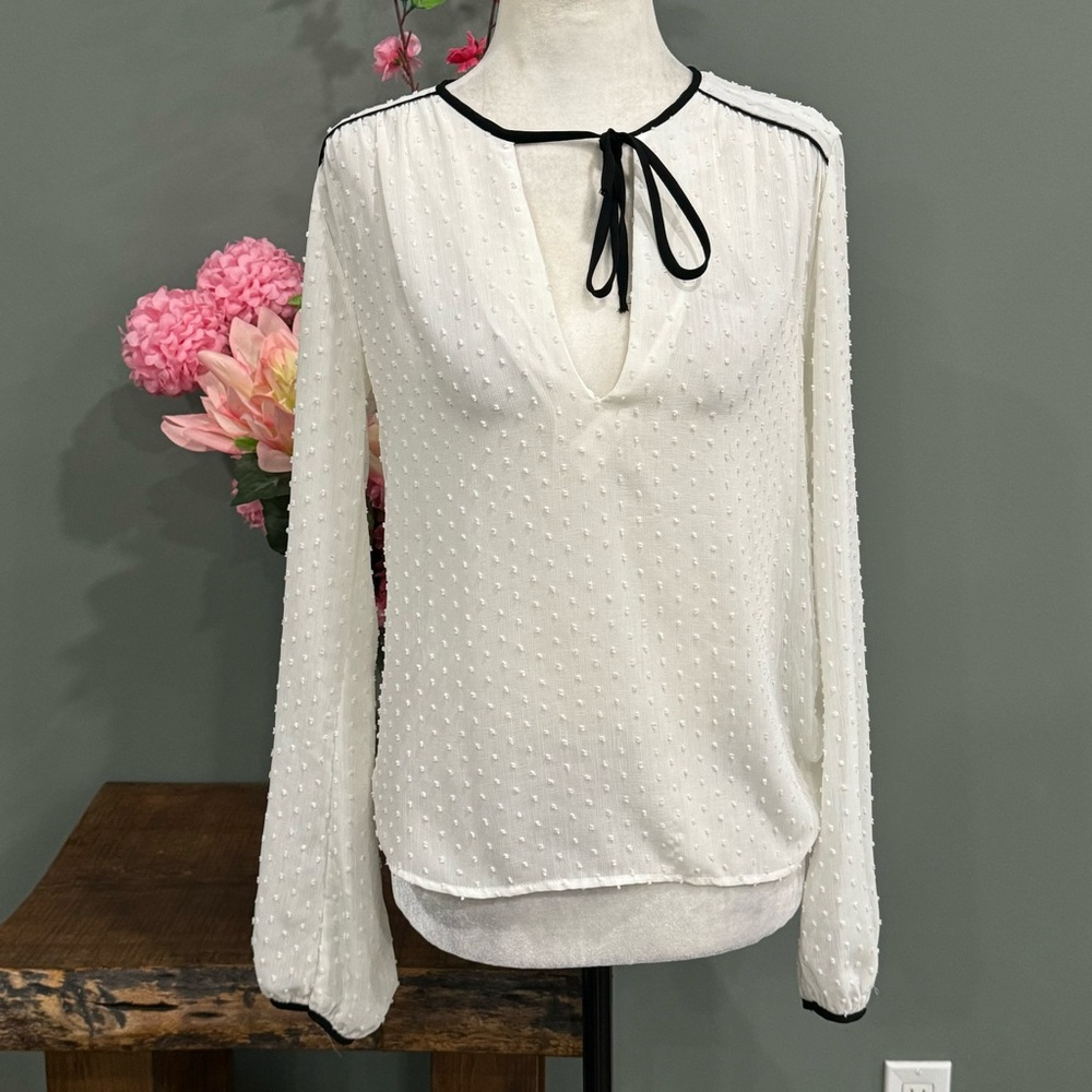 Stradivarius Long Sleeve with Neck Tie Up